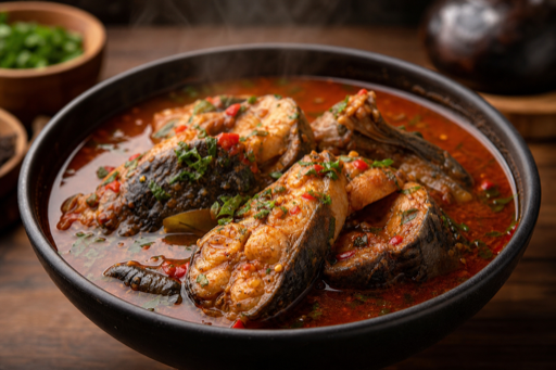 Catfish pepper soup