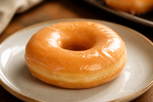 Classic glazed donut